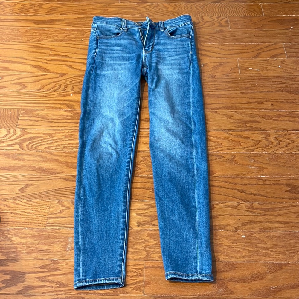 American eagle next level stretch medium wash jeans no rips